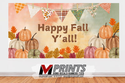 Happy Fall Y'all Bulletin Board