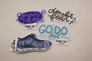 Run With Patience Sticker