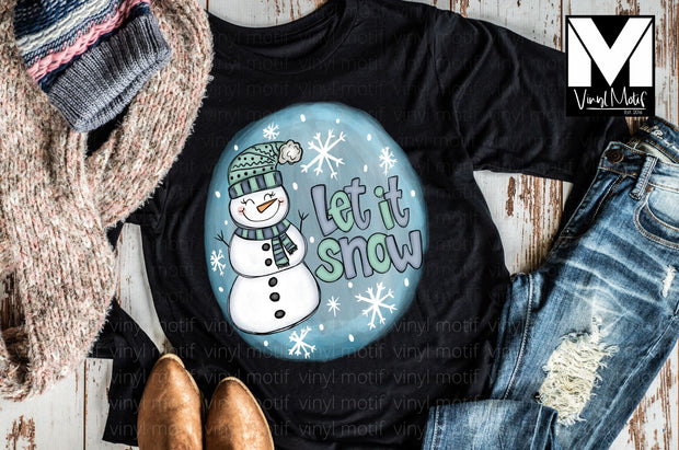 Let It Snow Snowman