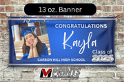 Photo Graduation Banner (Single-Sided)