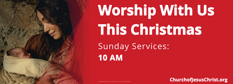 2025 Christmas Banner- Tuscaloosa Stake