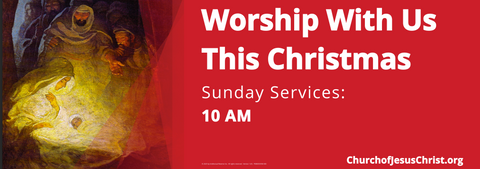 2025 Christmas Banner- Tuscaloosa Stake