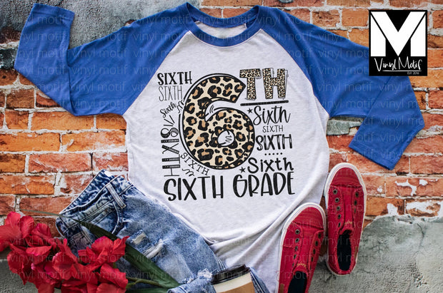 Leopard Grade Level Tees