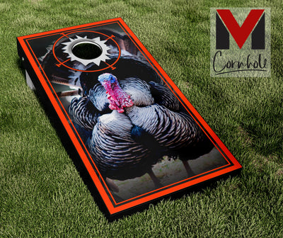 Turkey Cornhole Board Skin