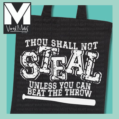 Thou Shalt Not Steal Tote Bag