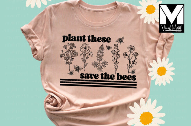 Plant These Save the Bees