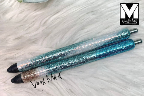 Beachy Glitter Pen