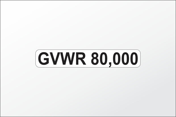 GVWR Magnets (Set of 2)