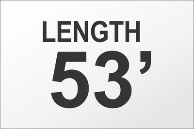 Truck Length Decals