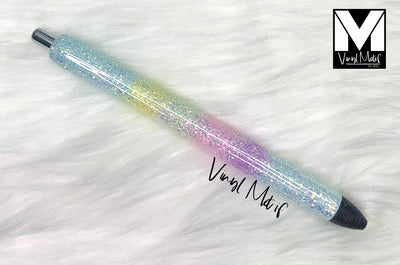 Inkjoy Glitter Personalized Pens, Refillable Gel Pens, Unicorn