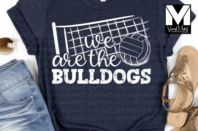 We are the Bulldogs-Volleyball