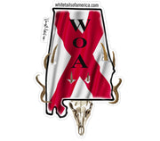 WOA Logo Die Cut Stickers